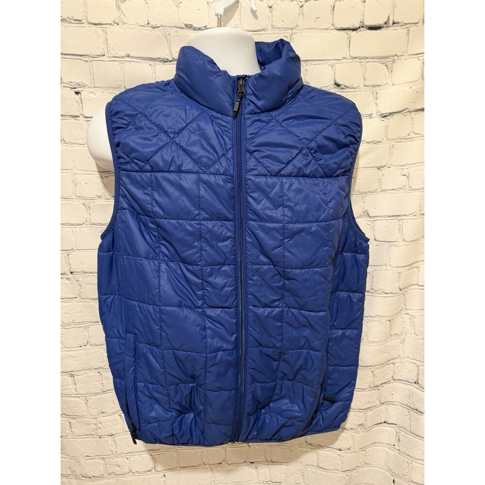 Hawke & Co Men’s Puffer Vest Royal Blue Packable Royal Blue Size Large